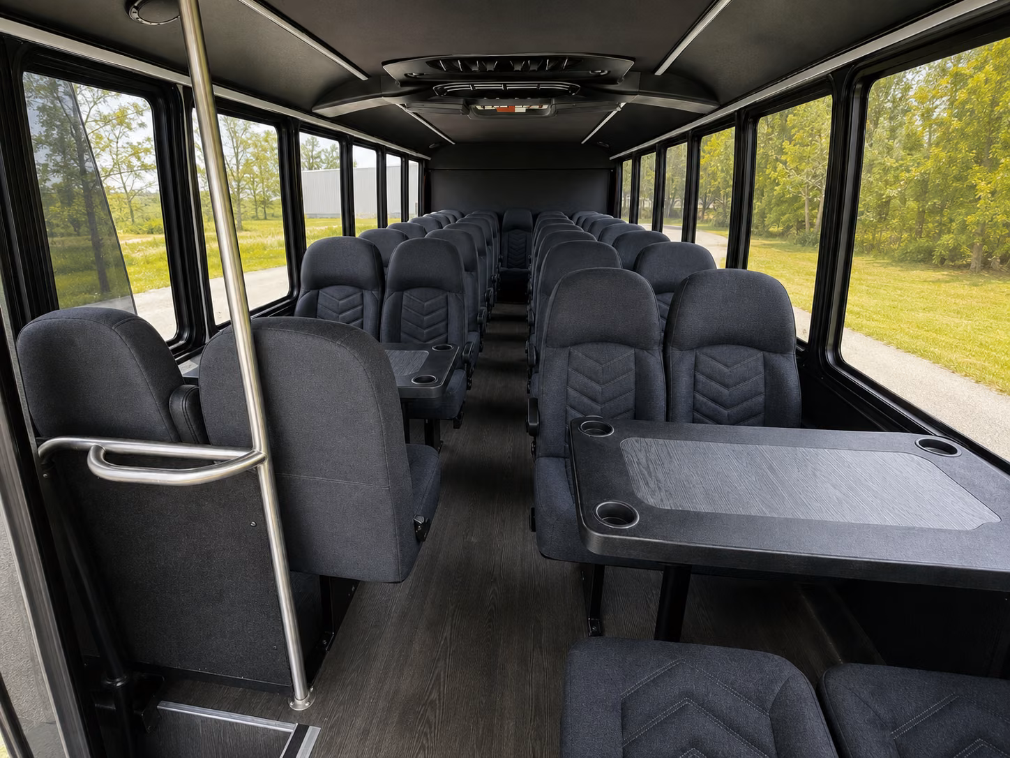 carson city 15 passenger minibus inside
