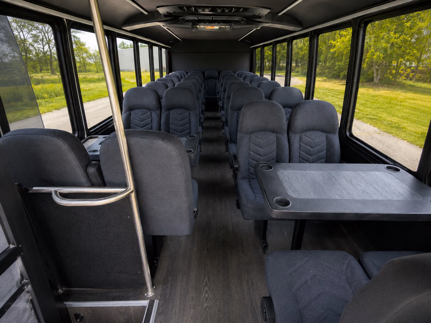 carson city 15 passenger minibus interior