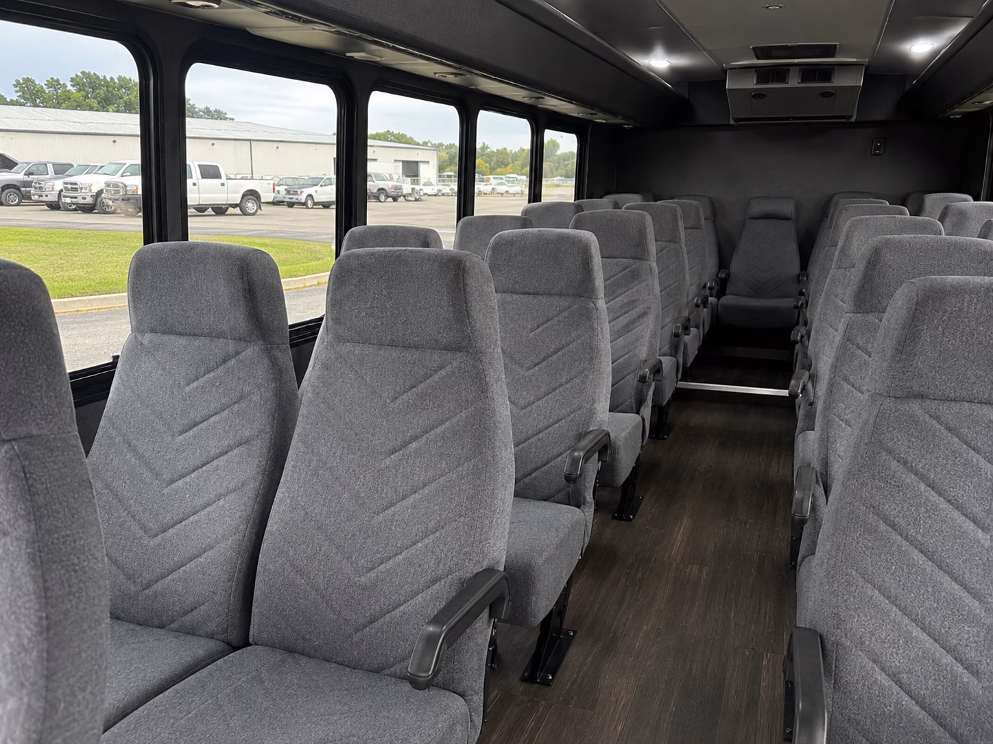 carson city 20 passenger minibus inside