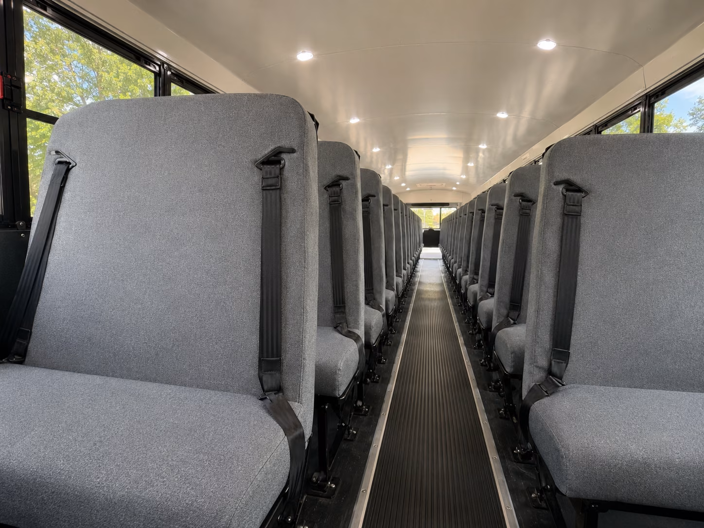 carson city school bus inside