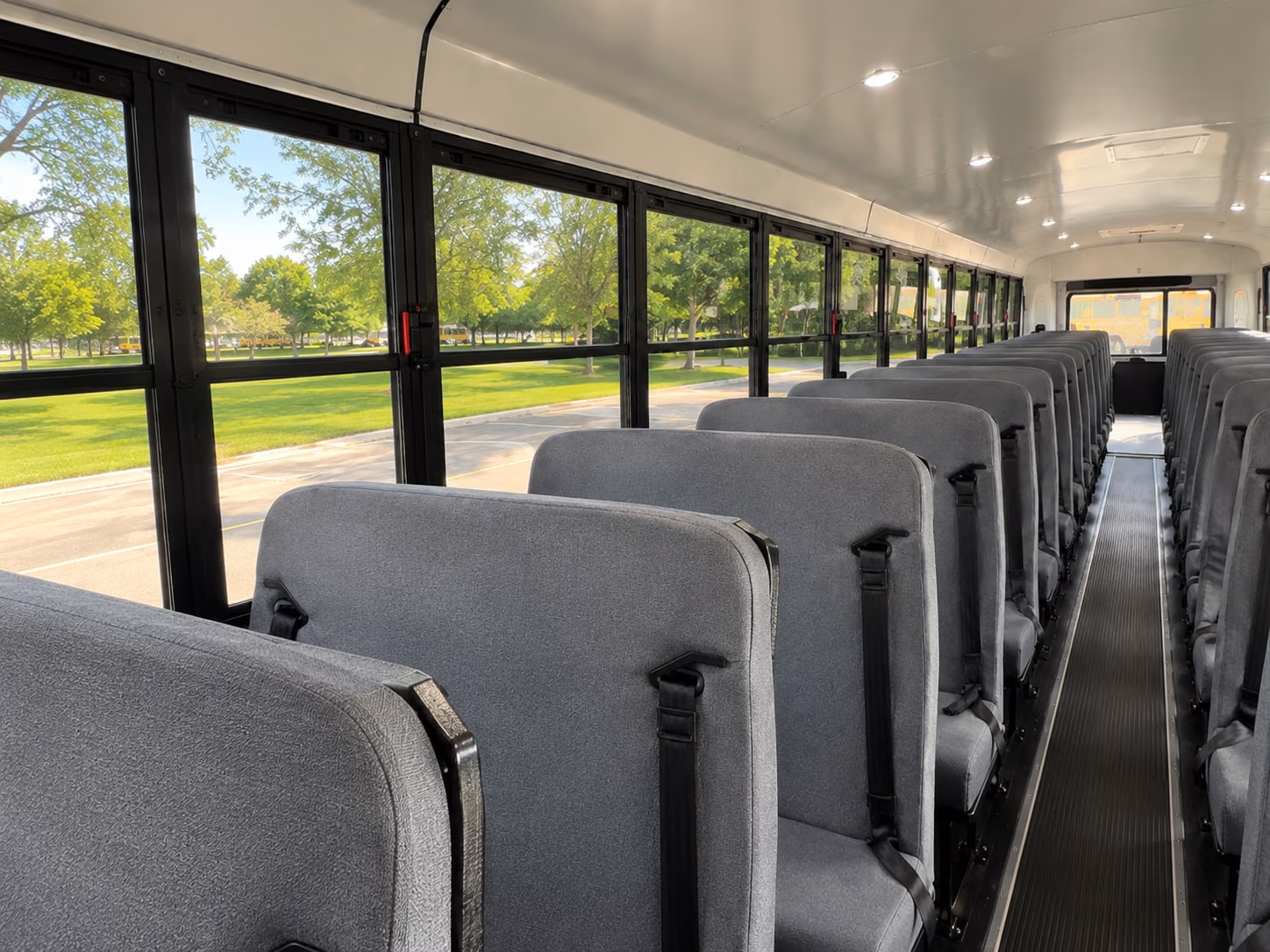 carson city school bus interior