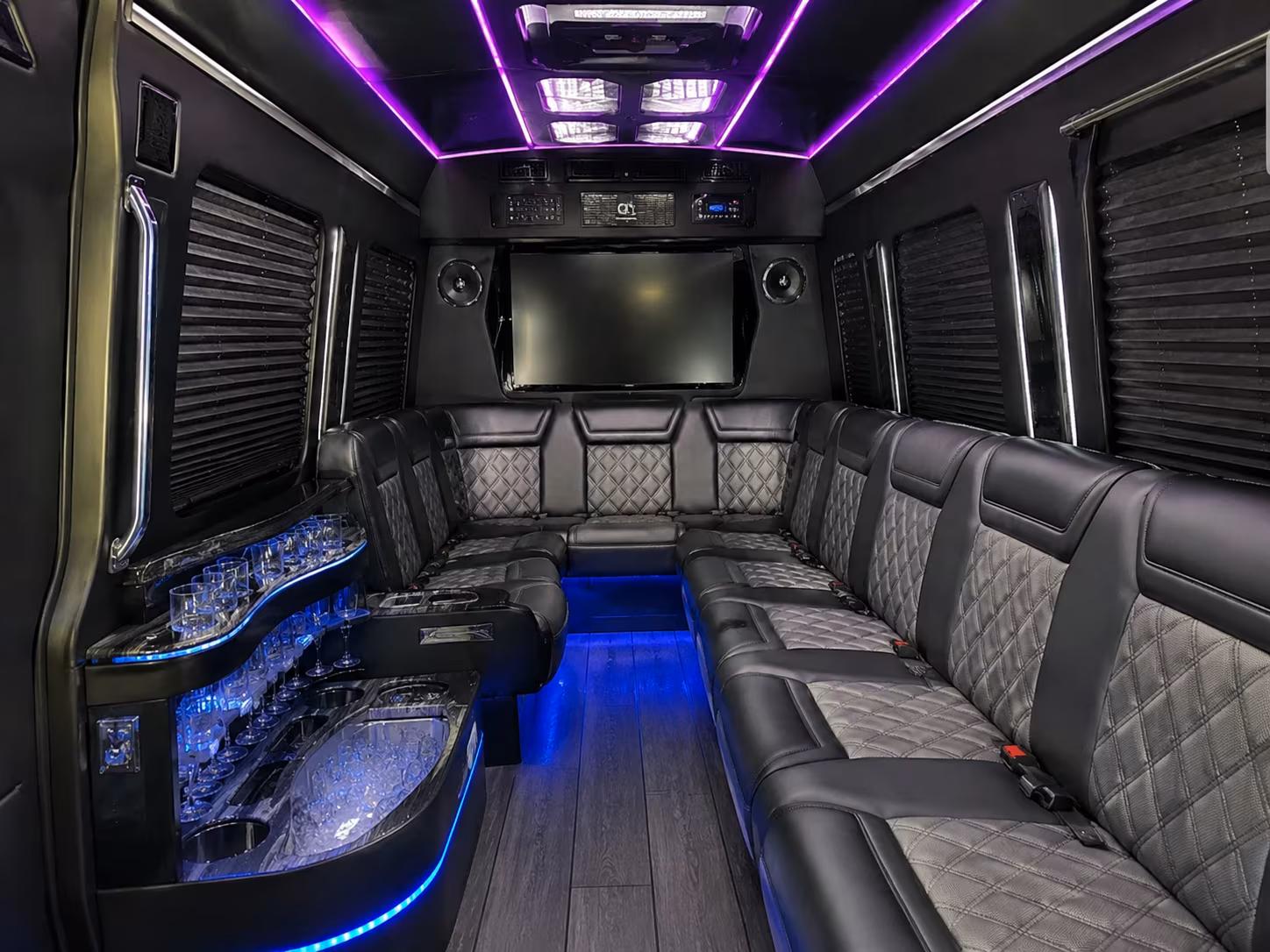 carson city sprinter limousine interior