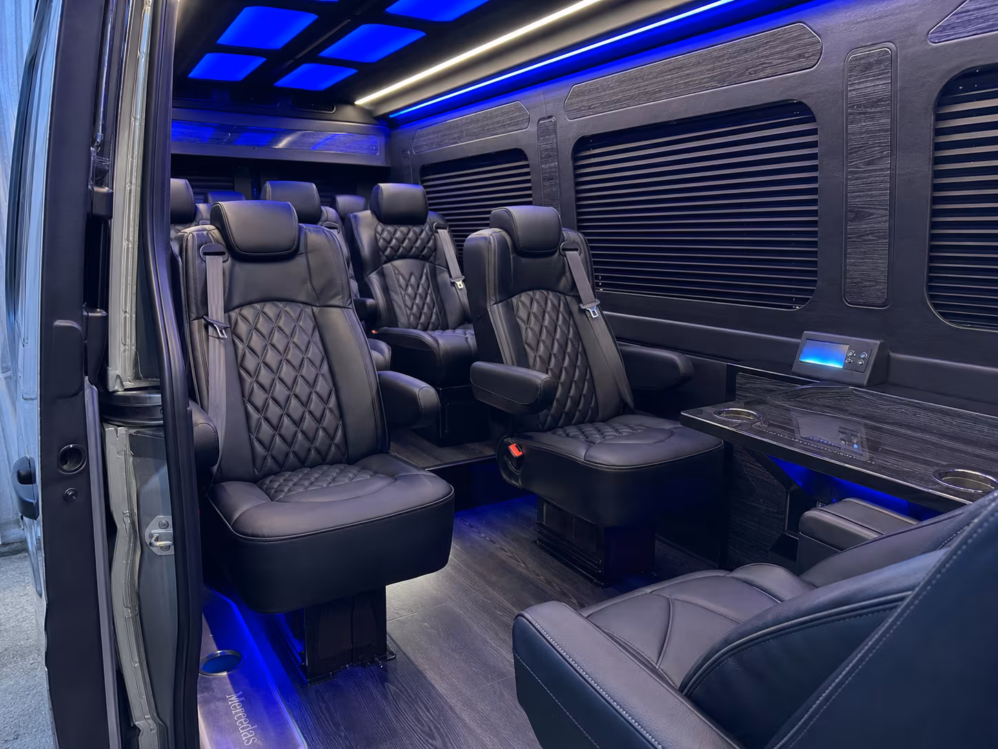 sprinter van transportation for groups and events across carson city