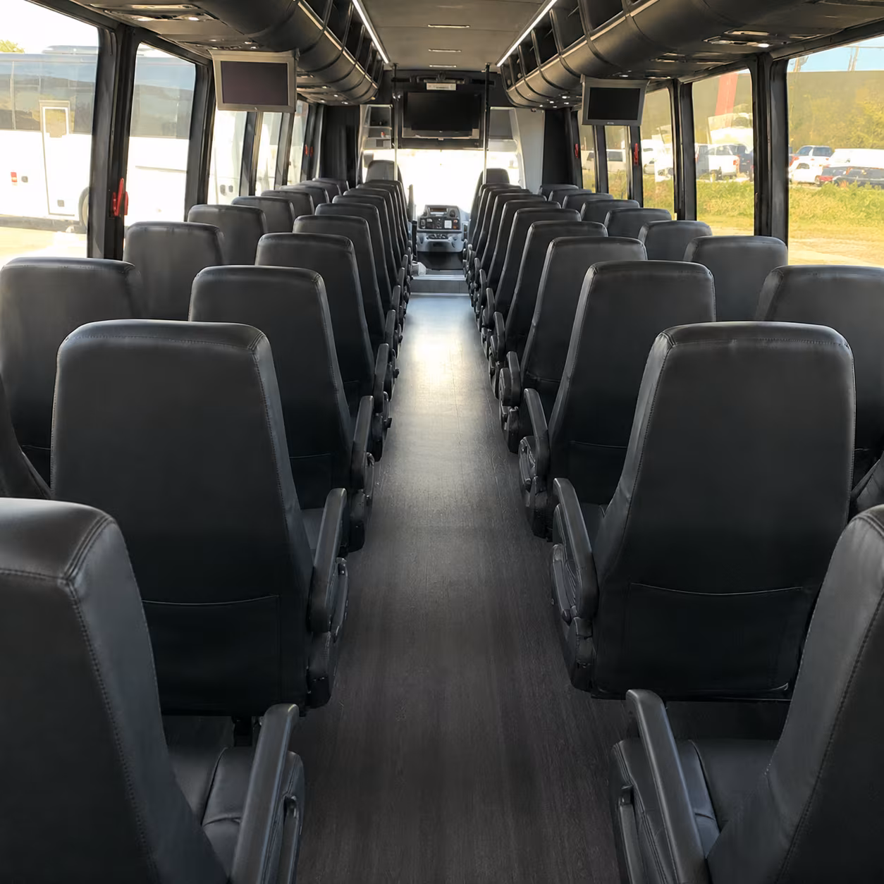 wedding day bus rentals for carson valley ranch venues
